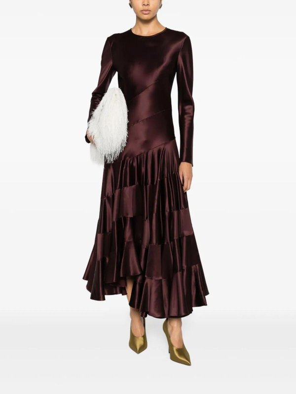TORY BURCH: Knielange Kleider online - Knielanges Kleid - Nude