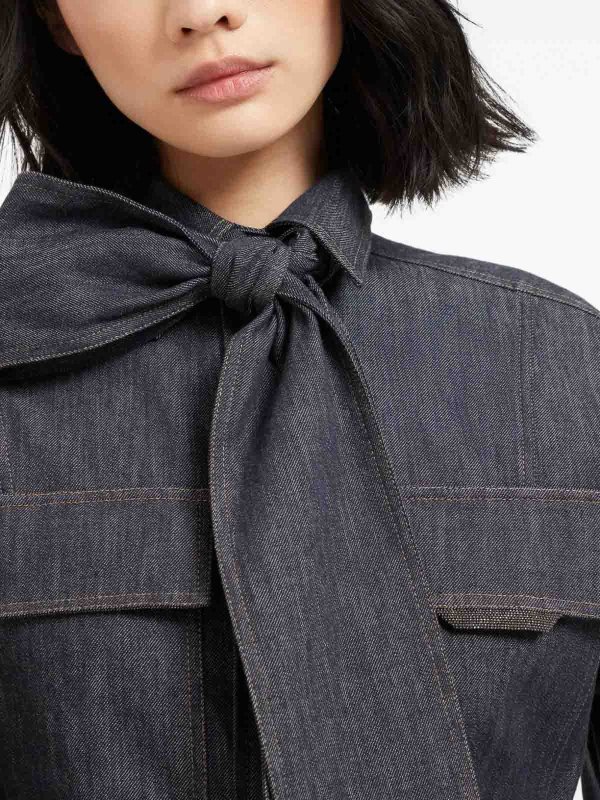 The Best Shops BRUNELLO CUCINELLI: Chemises - Chemise - Bleu