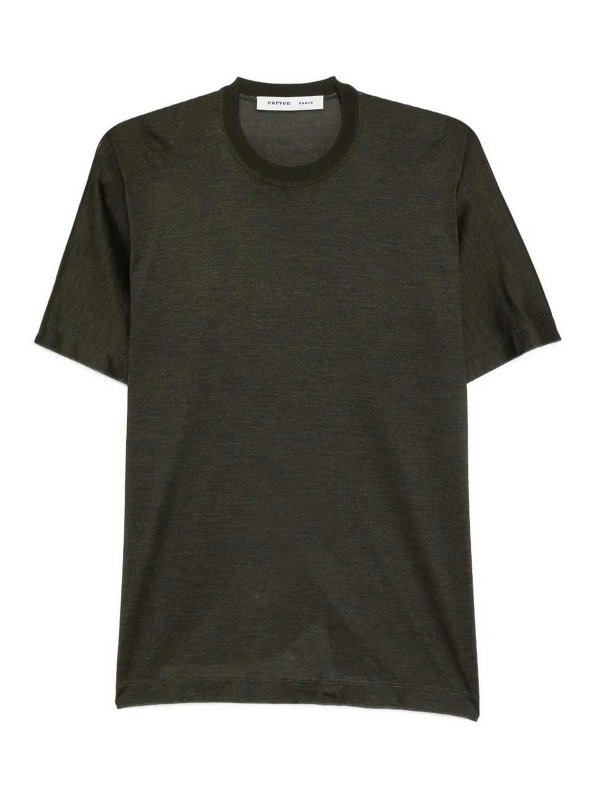 CARVEN: t-shirts - Silk Tee