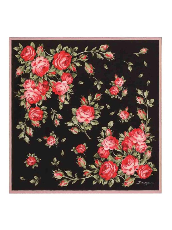 DOLCE & GABBANA: ストール＆ショール - ストール/ショール - 黒