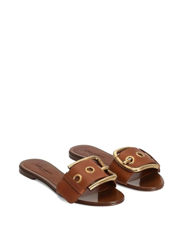 DOLCE & GABBANA: sandals online - Flat Sandal