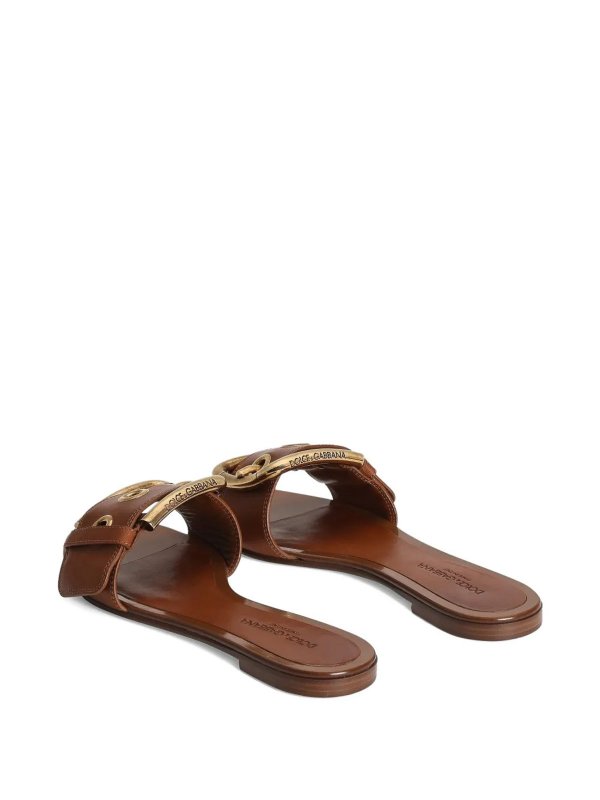 The Best Shops DOLCE & GABBANA: sandals - Flat Sandal