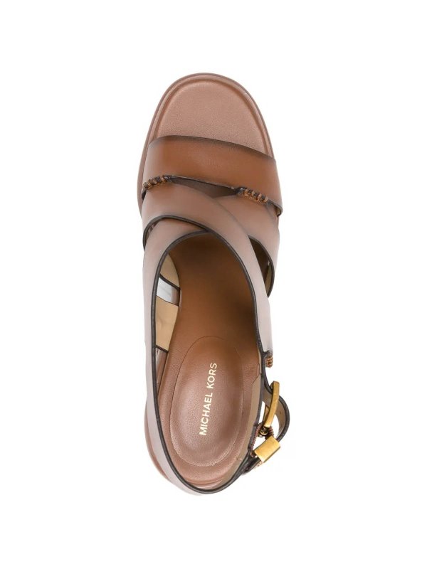 The Best Shops MICHAEL KORS: サンダル - サンダル - ブラウン