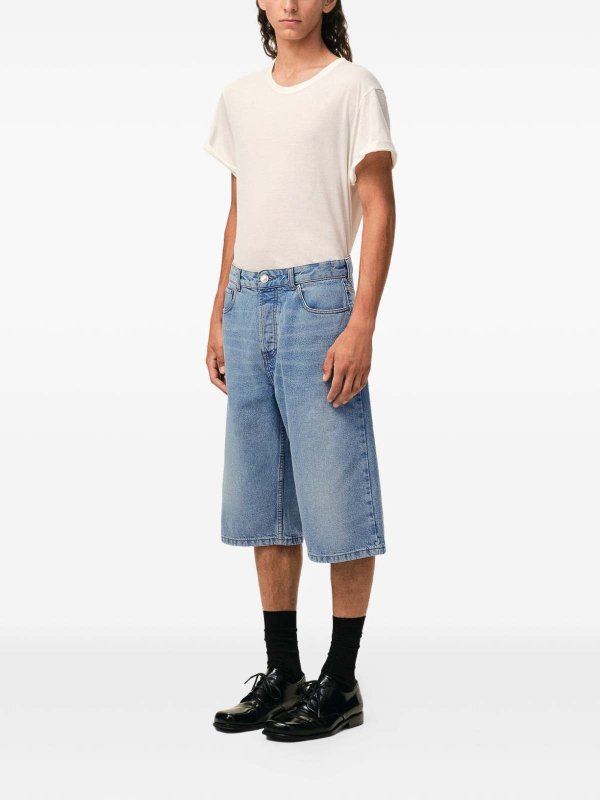 AMI PARIS: Trousers Shorts online - Bermuda With Five Pockets