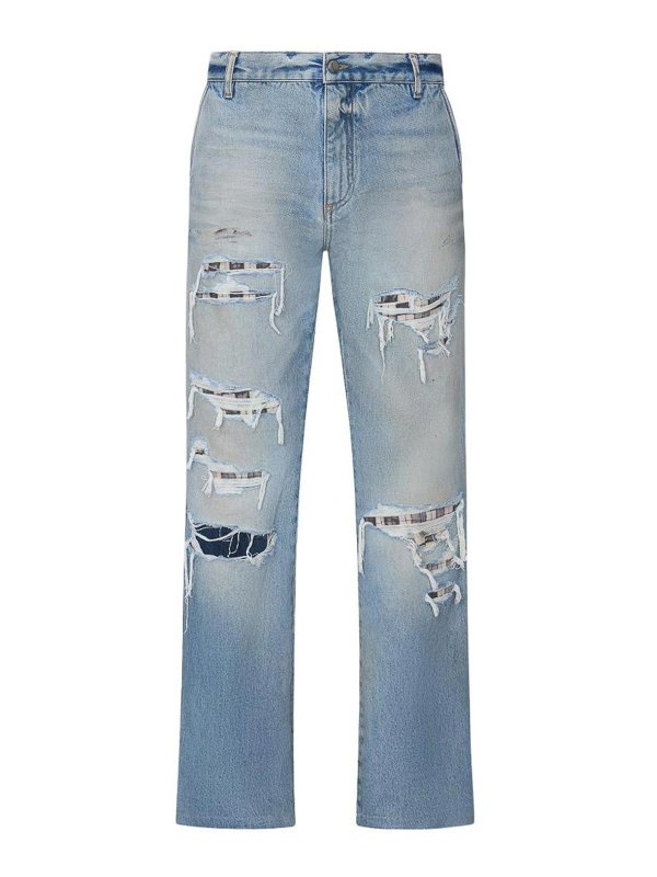 AMIRI: Straight Leg Jeans - Straight Leg Jeans - Blau