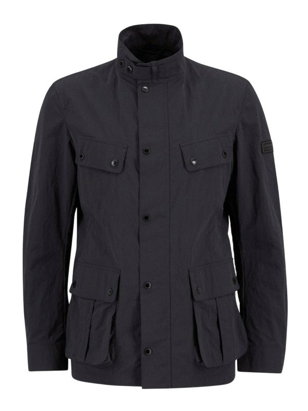 BARBOUR: casual jackets - Coat With Pocket