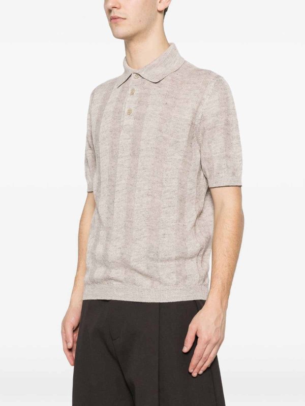 BRUNELLO CUCINELLI buy online Polo shirt with ribbed buttons