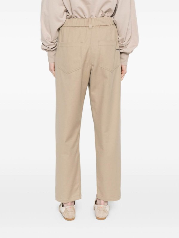 BRUNELLO CUCINELLI: Pantalons casual online - Pantalons Décontractés - Beige