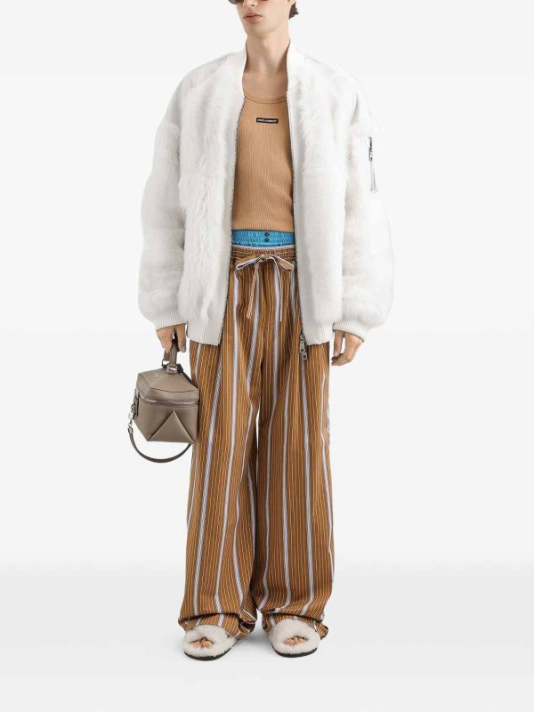 トップ/タンクトップ - ベージュ Replica 
online: DOLCE & GABBANA