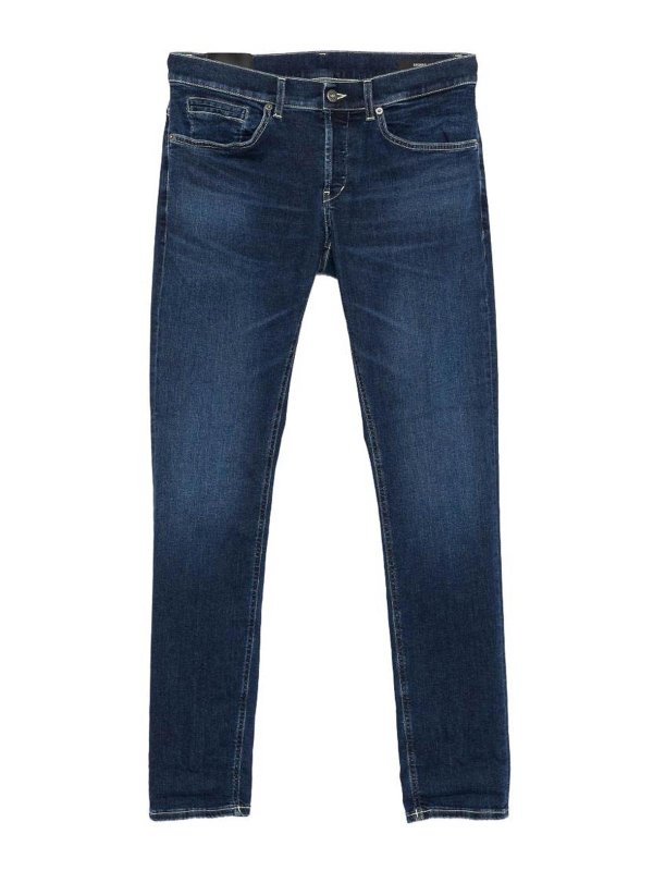 DONDUP: Straight Leg Jeans - Straight Leg Jeans - Blau