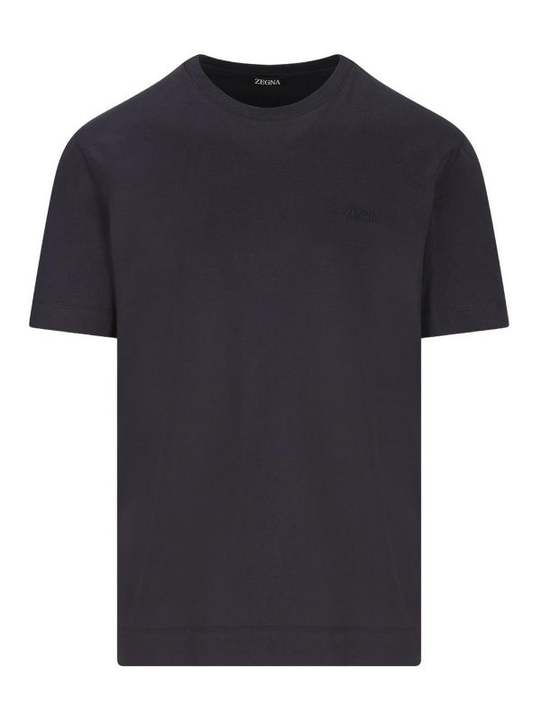 ZEGNA: t-shirts - Round Neck T-Shirt