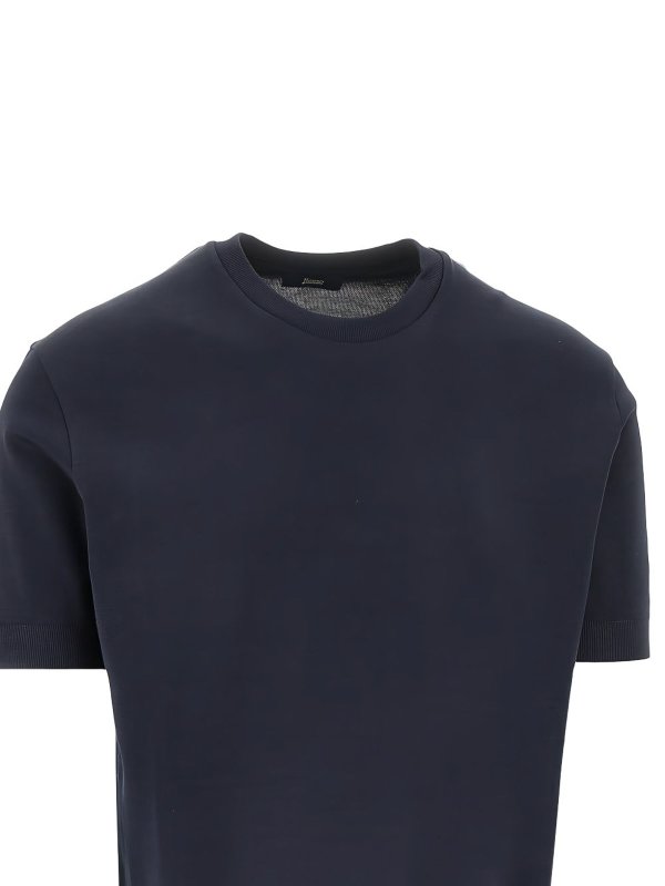 HERNO: T-shirts online - T-Shirt - Bleu