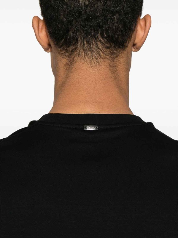 The Best Shops HERNO: Camisetas - Camiseta - Negro