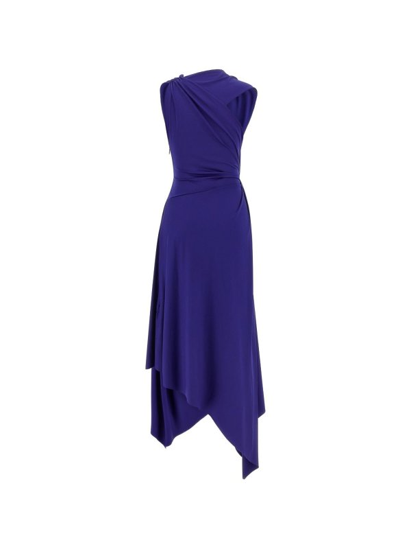 The Best Shops VICTORIA BECKHAM: Vestidos media pierna - Vestido Midi - Azul