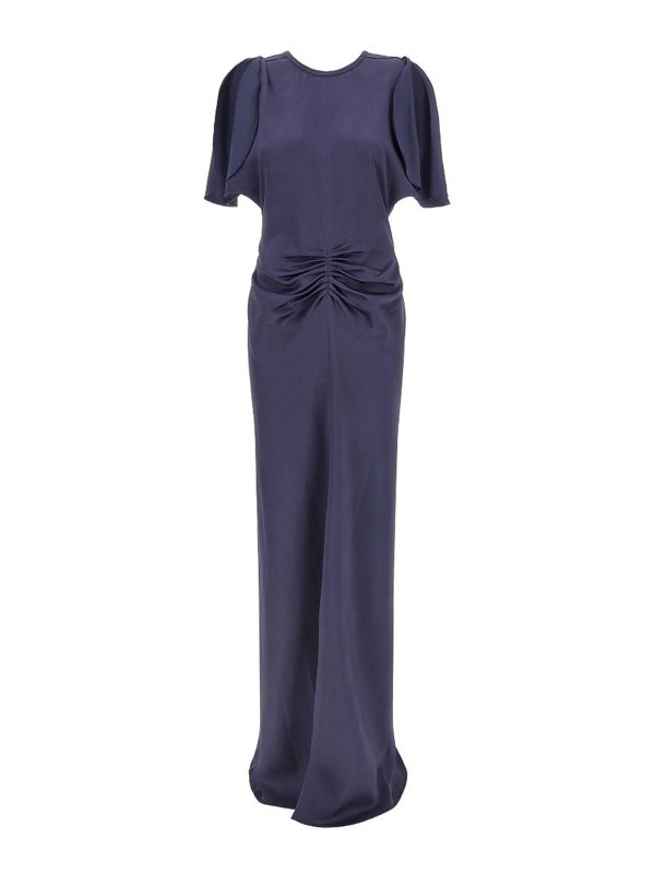 VICTORIA BECKHAM: Maxi robe - Maxi Robe - Bleu