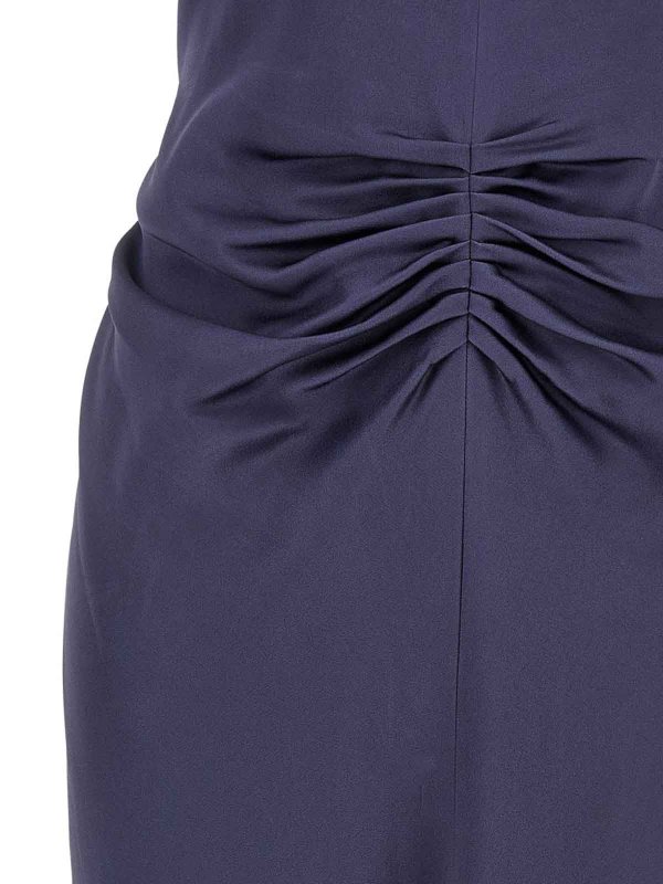 The Best Shops VICTORIA BECKHAM: Maxi robe - Maxi Robe - Bleu