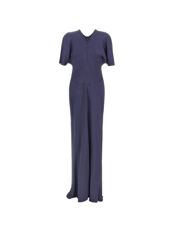 Maxi Robe - Bleu shop online: VICTORIA BECKHAM