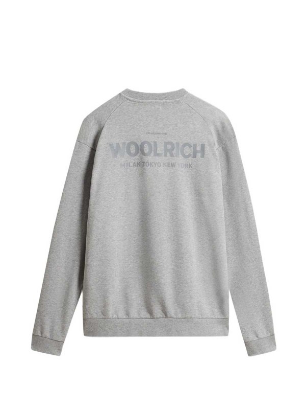 The Best Shops WOOLRICH: Sweatshirts & Sweaters - Sweatshirt With Logo