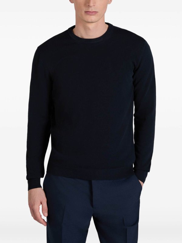 ZANONE buy online Suéter Cuello Redondo - Azul