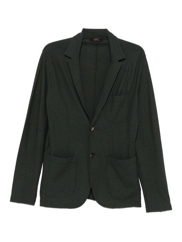 ZANONE: blazers - Blazer With Patch Pockets