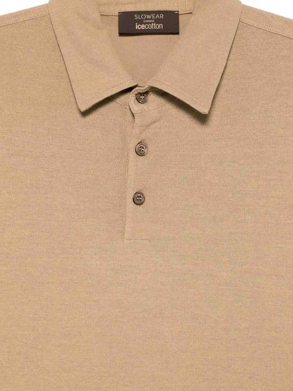 The Best Shops ZANONE: Polos  - Polo - Beige