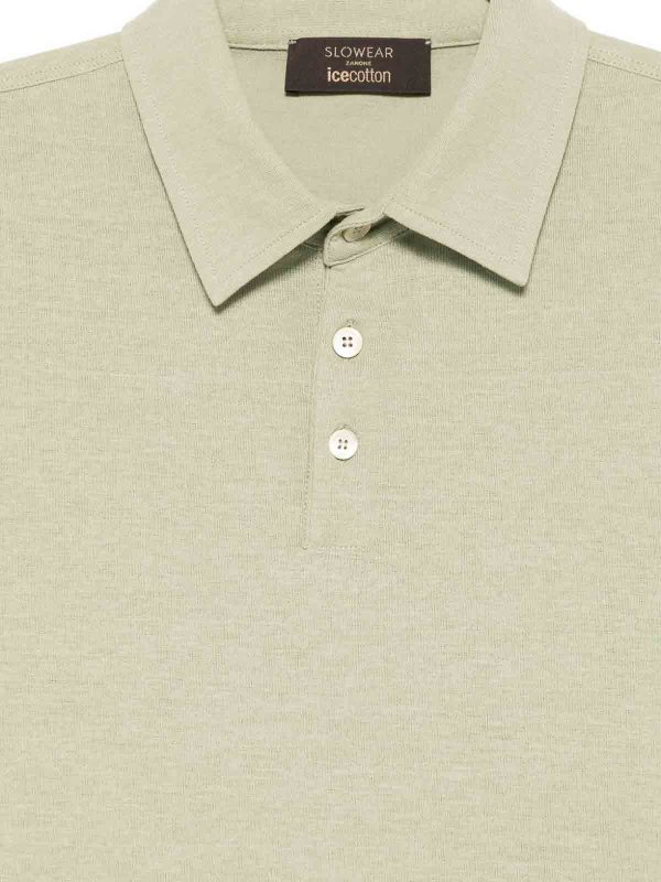 ZANONE: Polos  online - Polo - Vert