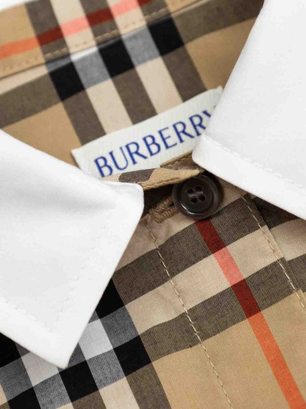 BURBERRY: shirts online - Checked Shirt