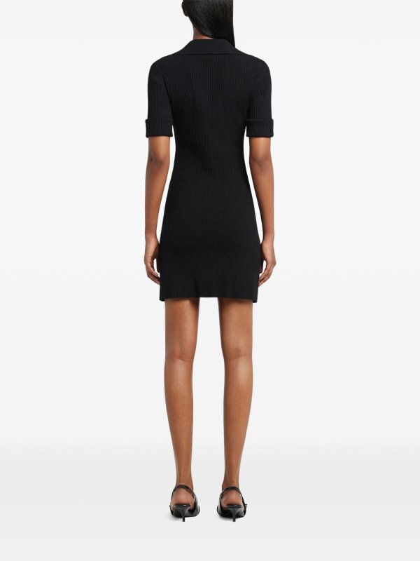 Courreges buy online Abito Midi A Coste