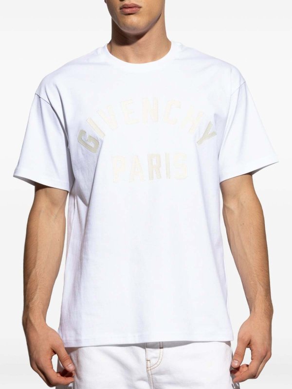 The Best Shops GIVENCHY: t-shirts - T-Shirt With Logo
