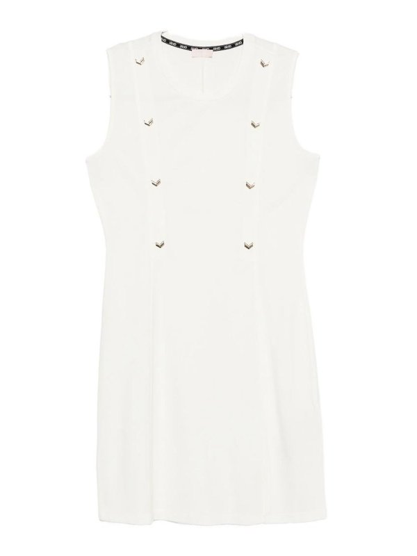 Liu Jo: Vestidos cortos - Vestido Corto - Blanco