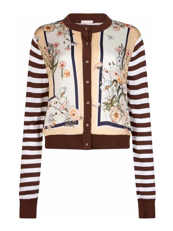 Liu Jo: cardigans - Striped Cardigan