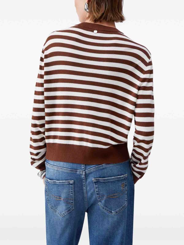 Liu Jo: cardigans online - Striped Cardigan