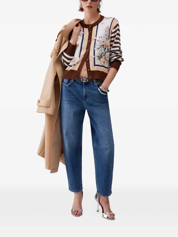 The Best Shops Liu Jo: cardigans - Striped Cardigan