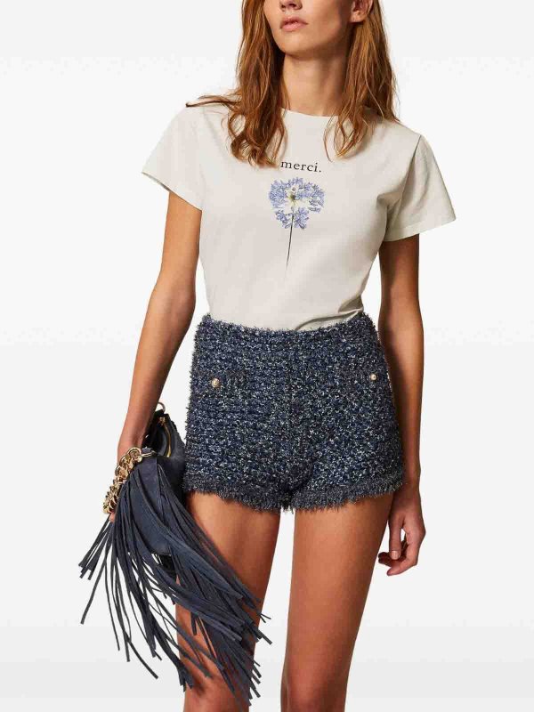 T-Shirt - Blanc Replica 
online: TWINSET