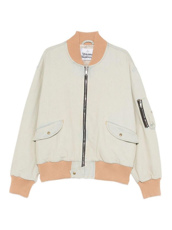 VIVIENNE WESTWOOD: Bombers - Bomber - Bleu