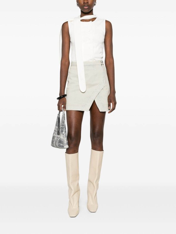 Jupe Midi - Bleu Replica 
online: VIVIENNE WESTWOOD