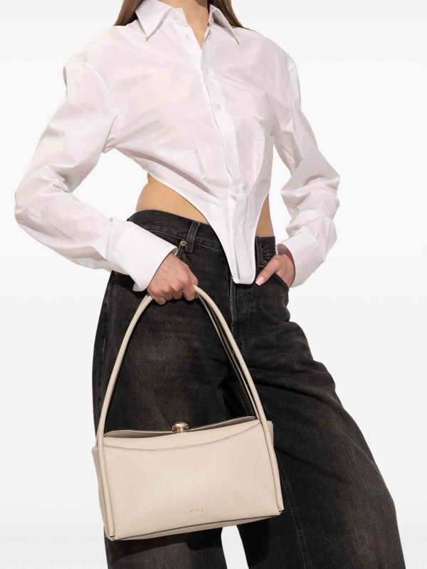 FURLA buy online Nicole Medium Leather Shoulder Bag