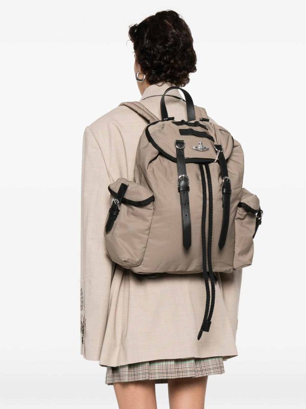 VIVIENNE WESTWOOD: backpacks online - Green Backpack