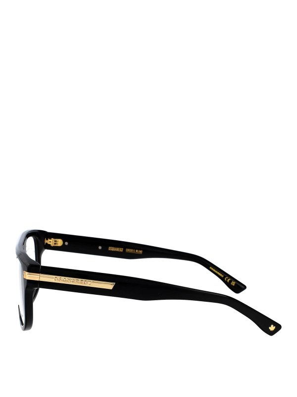 The Best Shops DSQUARED2: gafas - Gafas - Negro