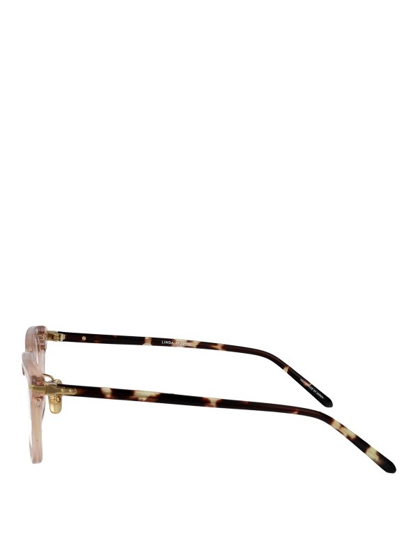 The Best Shops LINDA FARROW: 眼鏡 - 眼鏡 - ブラウン