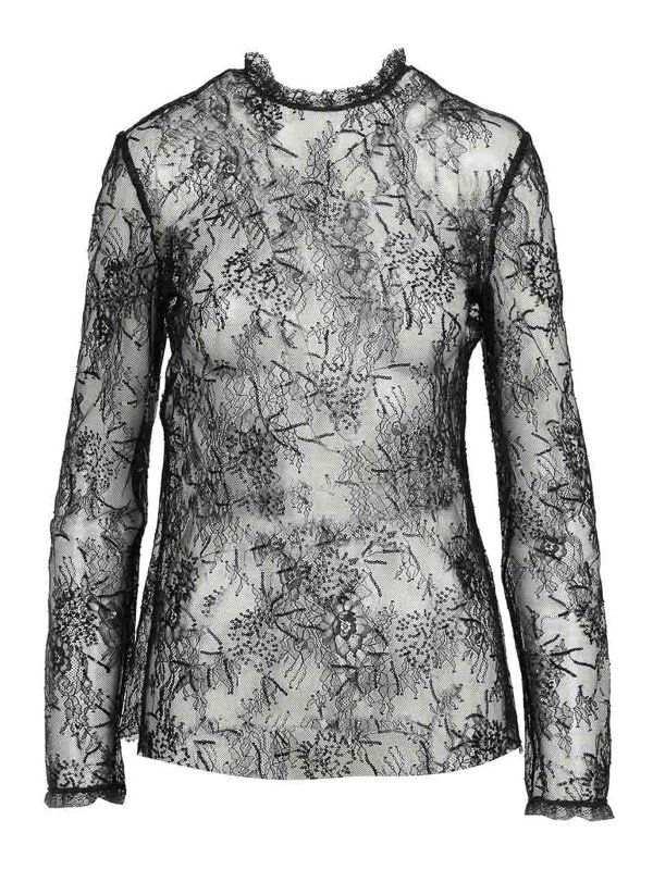 ALBERTA FERRETTI: Blusen - Bluse - Schwarz