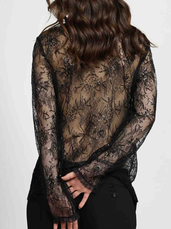 The Best Shops ALBERTA FERRETTI: Blusen - Bluse - Schwarz