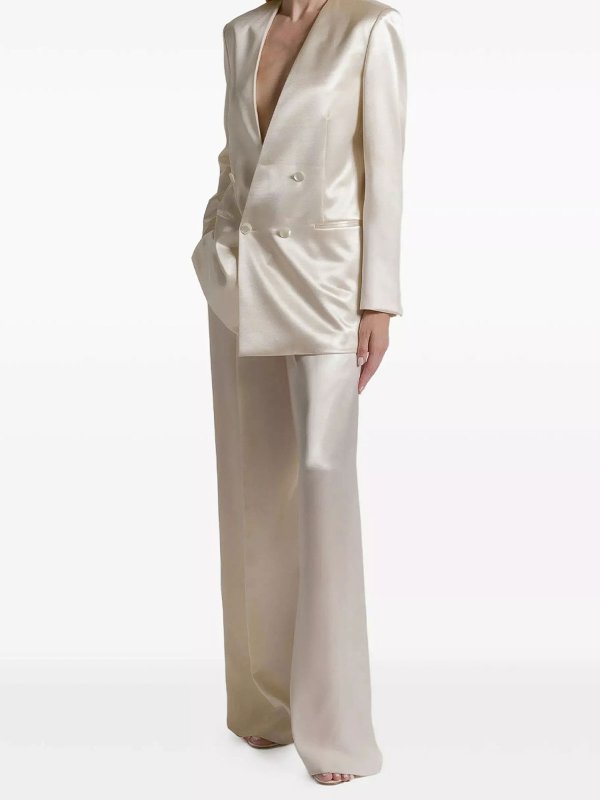 ALBERTA FERRETTI: Vestes de cost.mes
 online - Blazer - Blanc