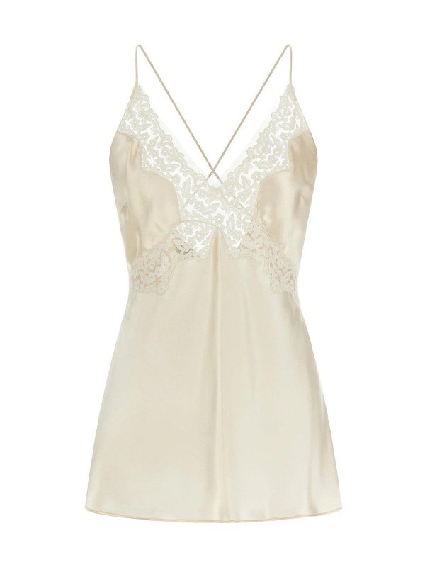 ALBERTA FERRETTI: Tops & Débardeurs - Top - Blanc