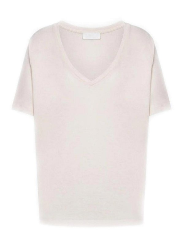 DONDUP: T-shirts - T-Shirt - Blanc