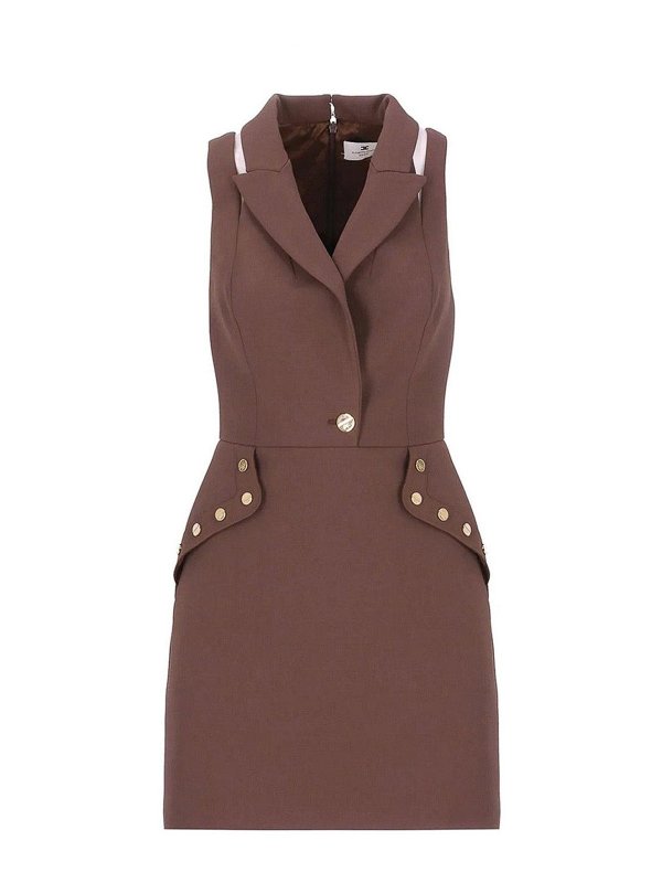 ELISABETTA FRANCHI: short dresses - Dress