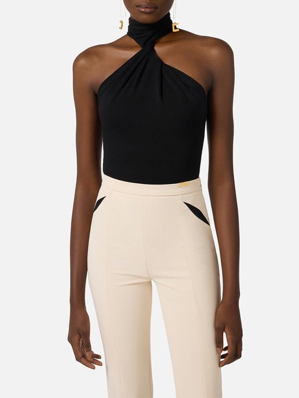 Top - Schwarz Replica 
online: ELISABETTA FRANCHI