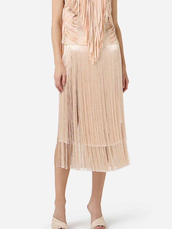 Jupe Midi - Beige Replica 
online: ELISABETTA FRANCHI