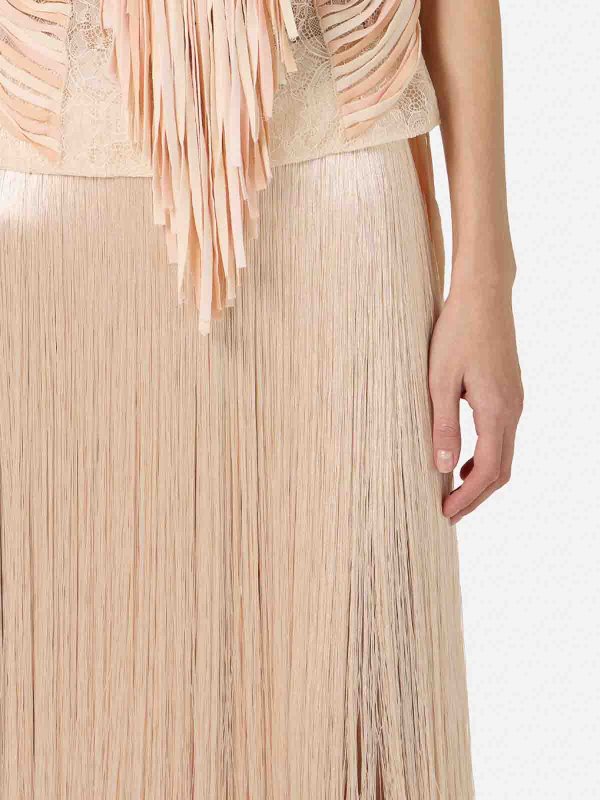 ELISABETTA FRANCHI buy online Jupe Midi - Beige