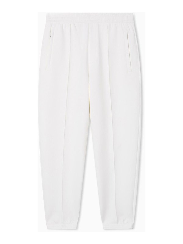 EMPORIO ARMANI: Traininghosen - Traininghose - Weiß